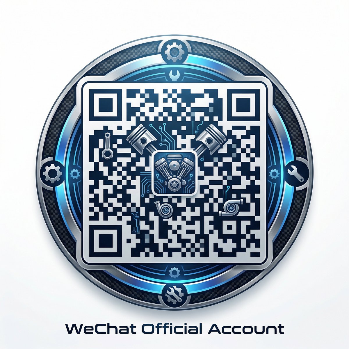 蓝颜 公众号二维码